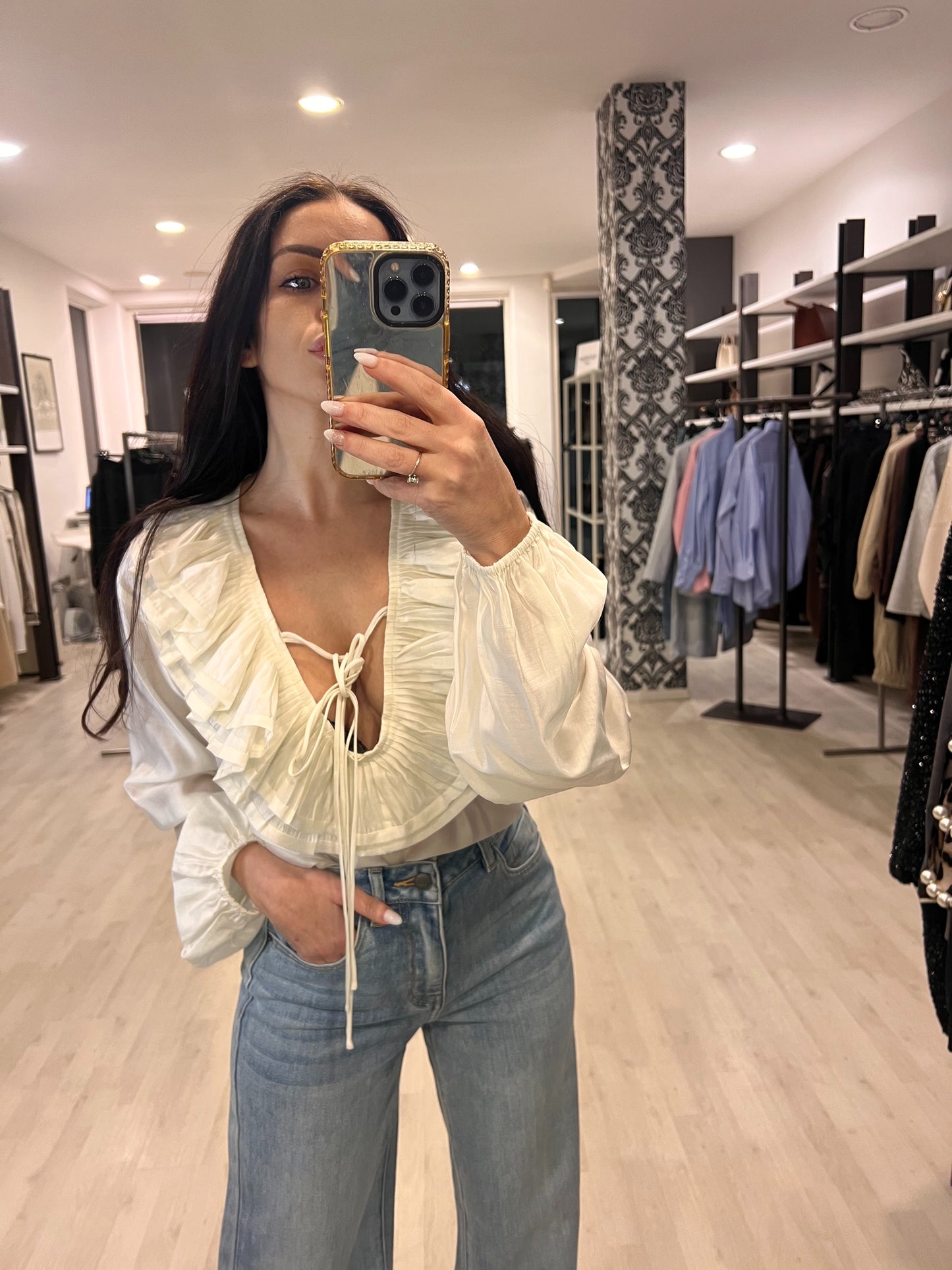 Blusa rouge eleh