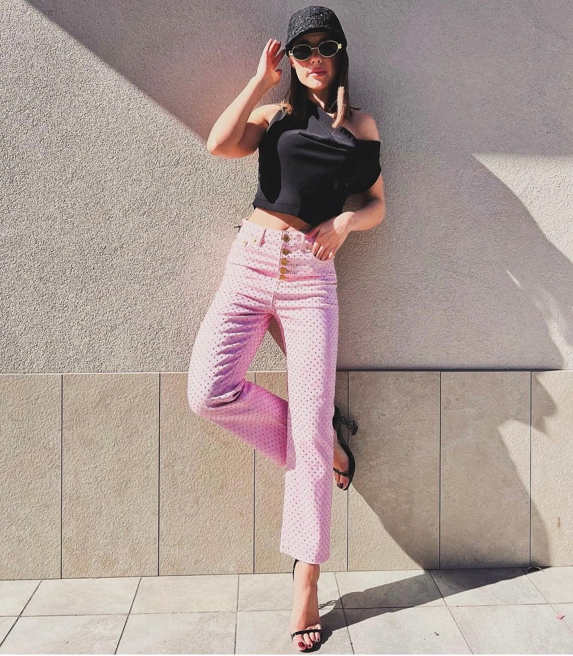 Denim Rossano perini rosa