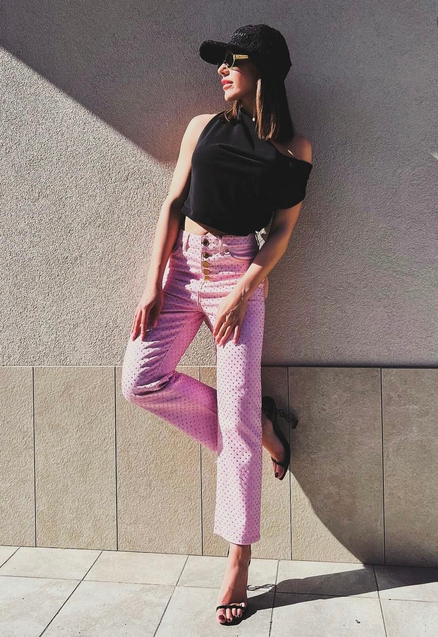Denim Rossano perini rosa