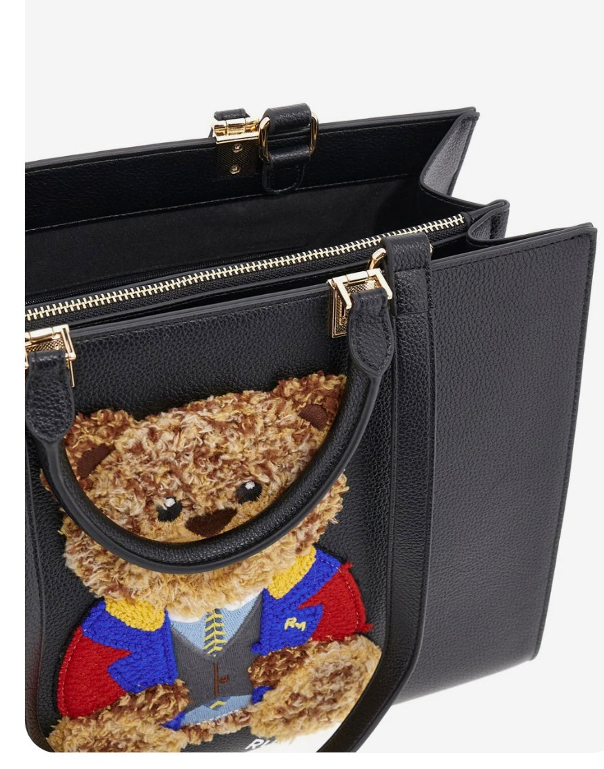 Borsa MARVIN TOTE BAG Nera – Rue Madam Paris | Eco-pelle Made in Italy