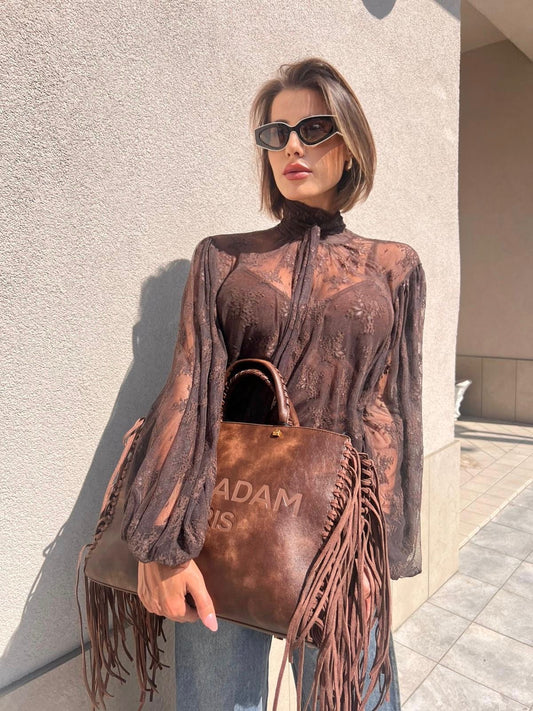 Camicia in pizzo