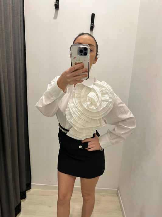 Camicia tpn fiore
