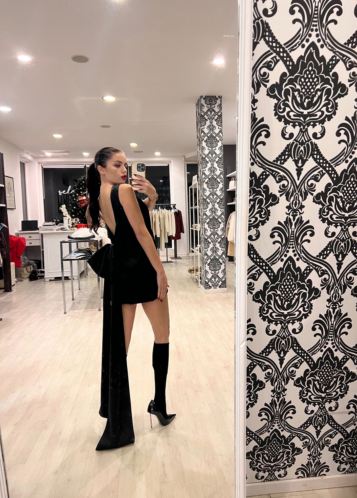 Abito eleh fiocco sul retro