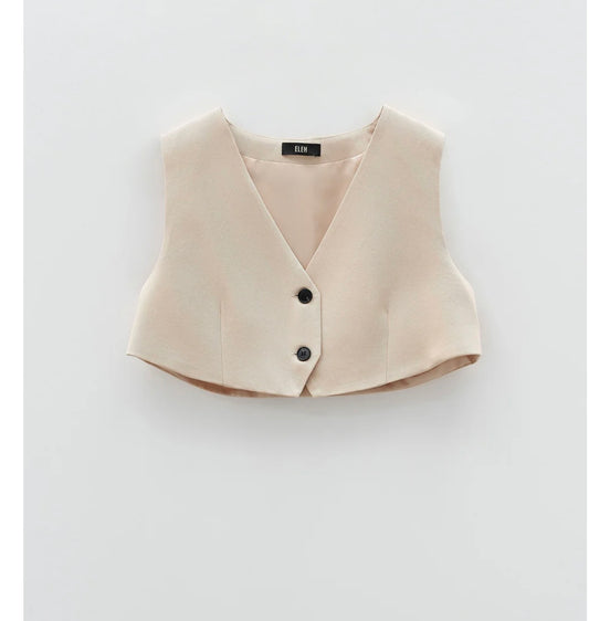 Eleh gilet crop