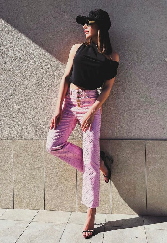 Denim Rossano perini rosa